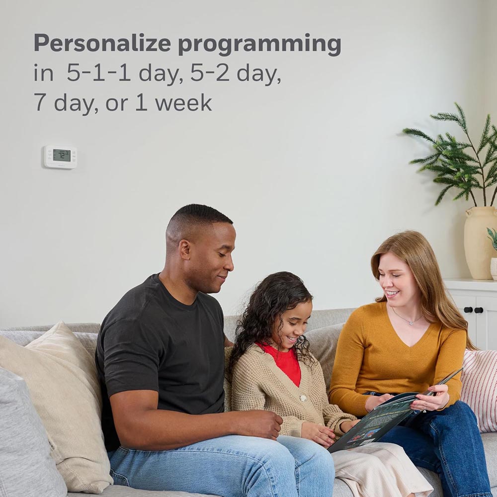 Honeywell Home X2S WiFi Thermostat, Programmable with Flexible Schedule for Multi-Stage Conventional and Heat Pump Systems - Image 8