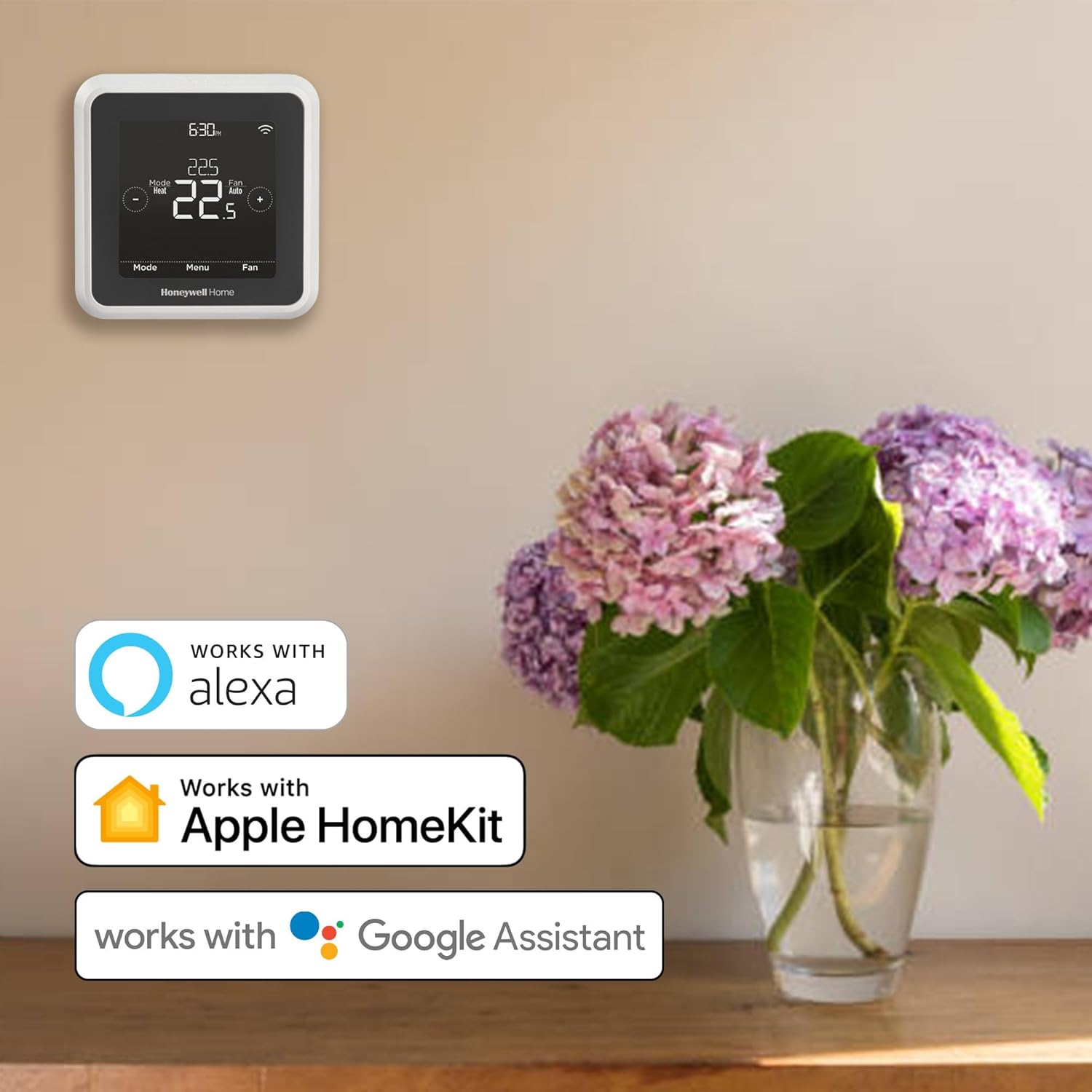 Honeywell Home T5 Wi-Fi Smart Thermostat, 7-Day Programmable with Geofencing and Touchscreen - RTH8800WF2022 - Image 3