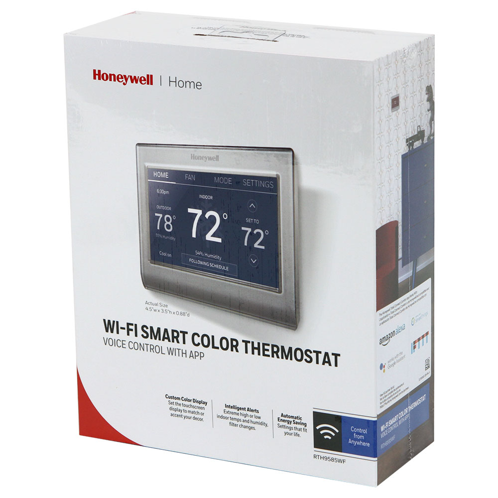 Honeywell Home RTH9585WF Wi-Fi Smart Color 7 Day Programmable Thermostat - Image 5