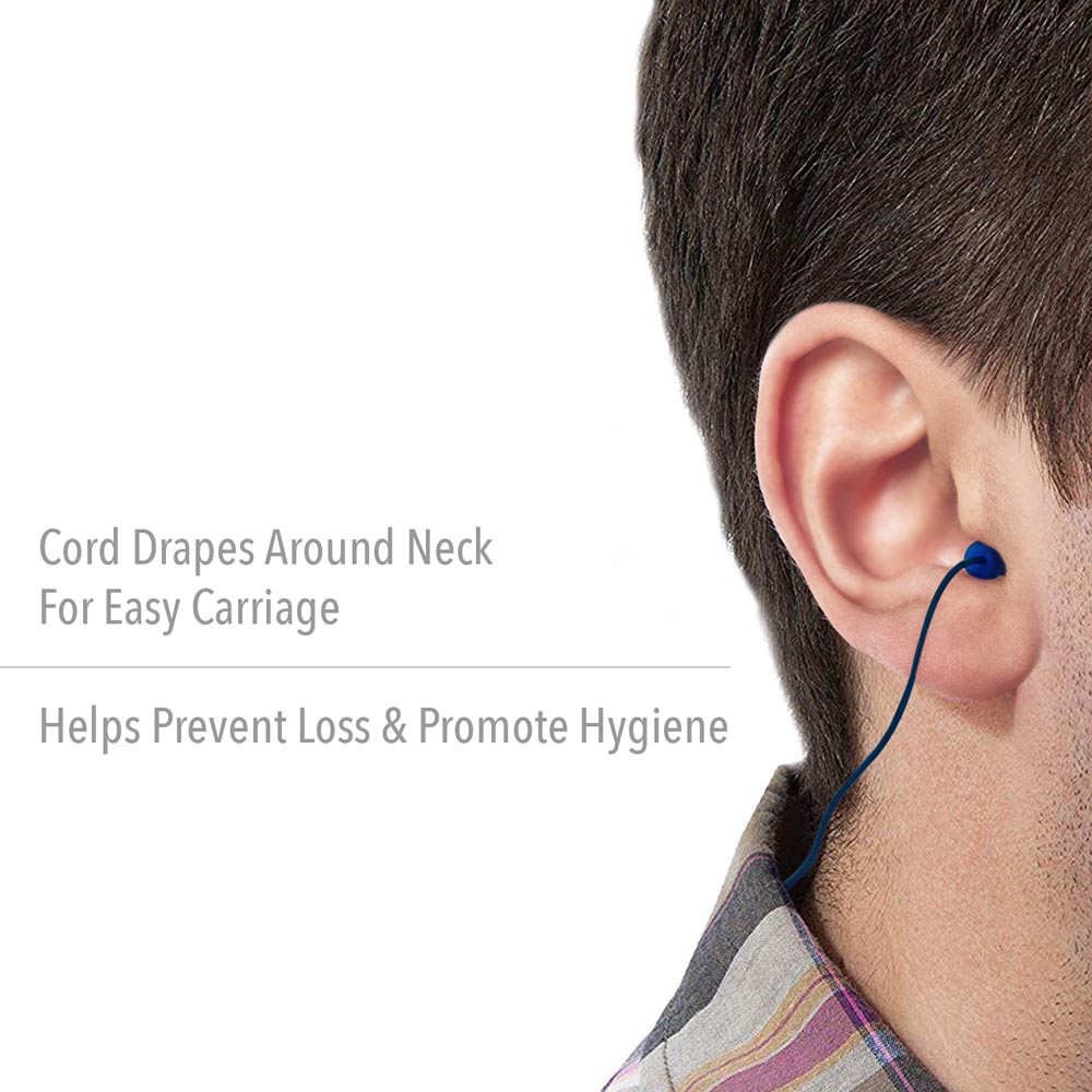 Honeywell Howard Leight SmartFit Tapered TPE Steel Corded Earplugs (100 Pack) - Image 5