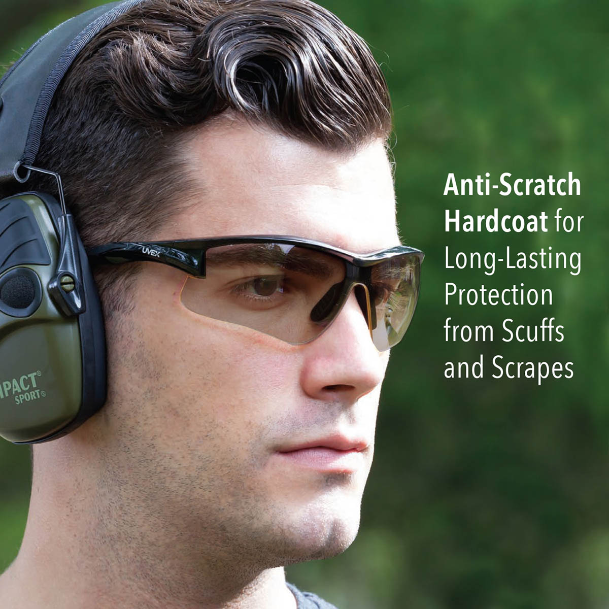 Howard Leight Shooting Safety Bundle with Impact Sport Electronic Earmuff and Genesis Safety Eyewear - Image 4