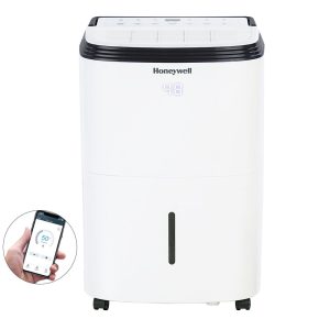 Honeywell TP30AWKNR Smart 30-Pint Energy Star Dehumidifier with Eco-Friendly Refrigerant, Wifi Connectivity and Alexa Control