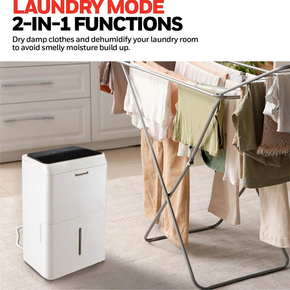 Honeywell TPFIT25WK 25 Pint Energy Star Portable Dehumidifier - Image 4