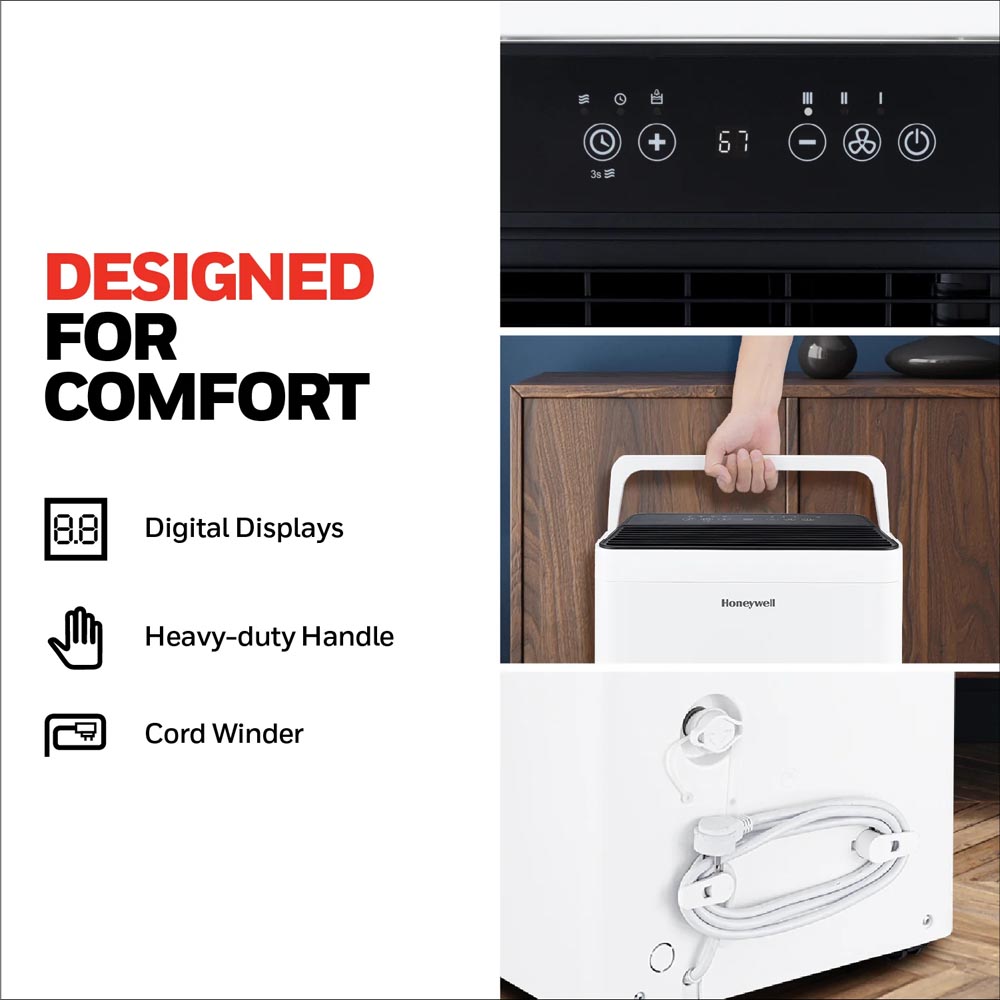 Honeywell TPFIT50WK 50-Pint Energy Star Portable Dehumidifier - Image 5