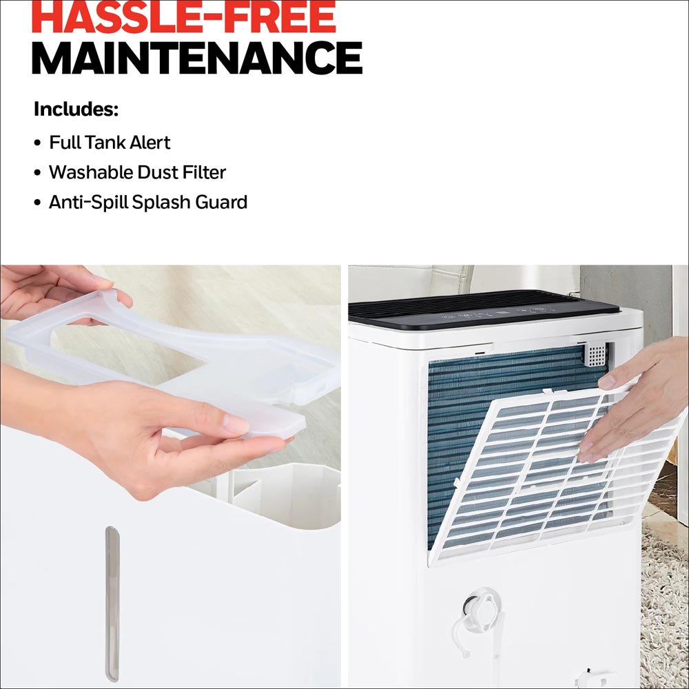 Honeywell TPFIT50WK 50-Pint Energy Star Portable Dehumidifier - Image 6