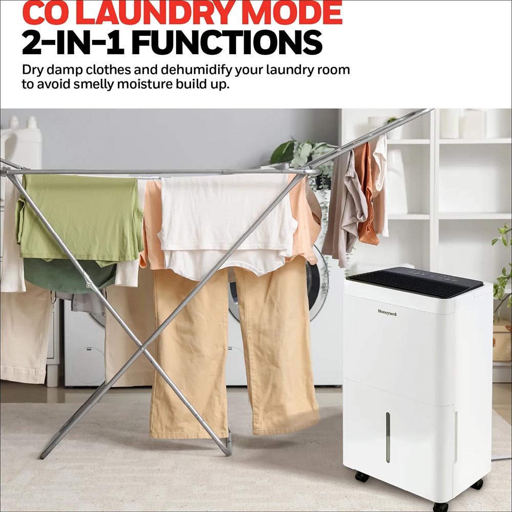 Honeywell TPFIT50WK 50-Pint Energy Star Portable Dehumidifier - Image 8