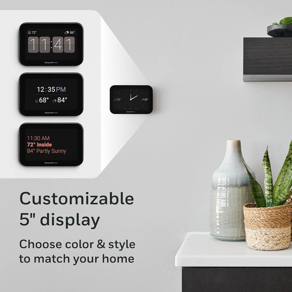 Honeywell Home X8S Smart Thermostat, Black - X8VMC8B - Image 5