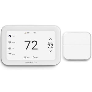 Honeywell Home X8S Smart Thermostat with Wireless Room Sensor, White - X8VMC9W