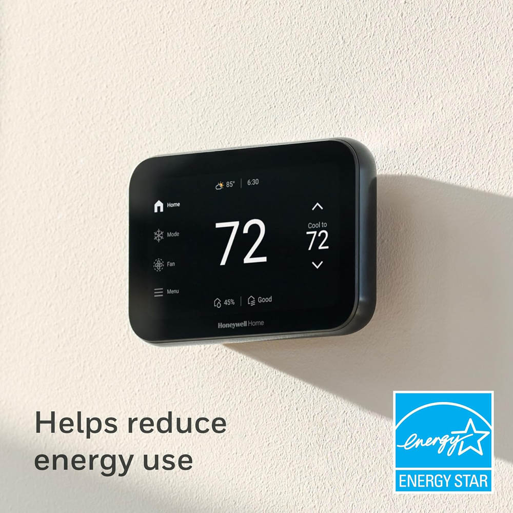 Honeywell Home X8S Smart Thermostat with Wireless Room Sensor, Black - X8VWF10B - Image 3
