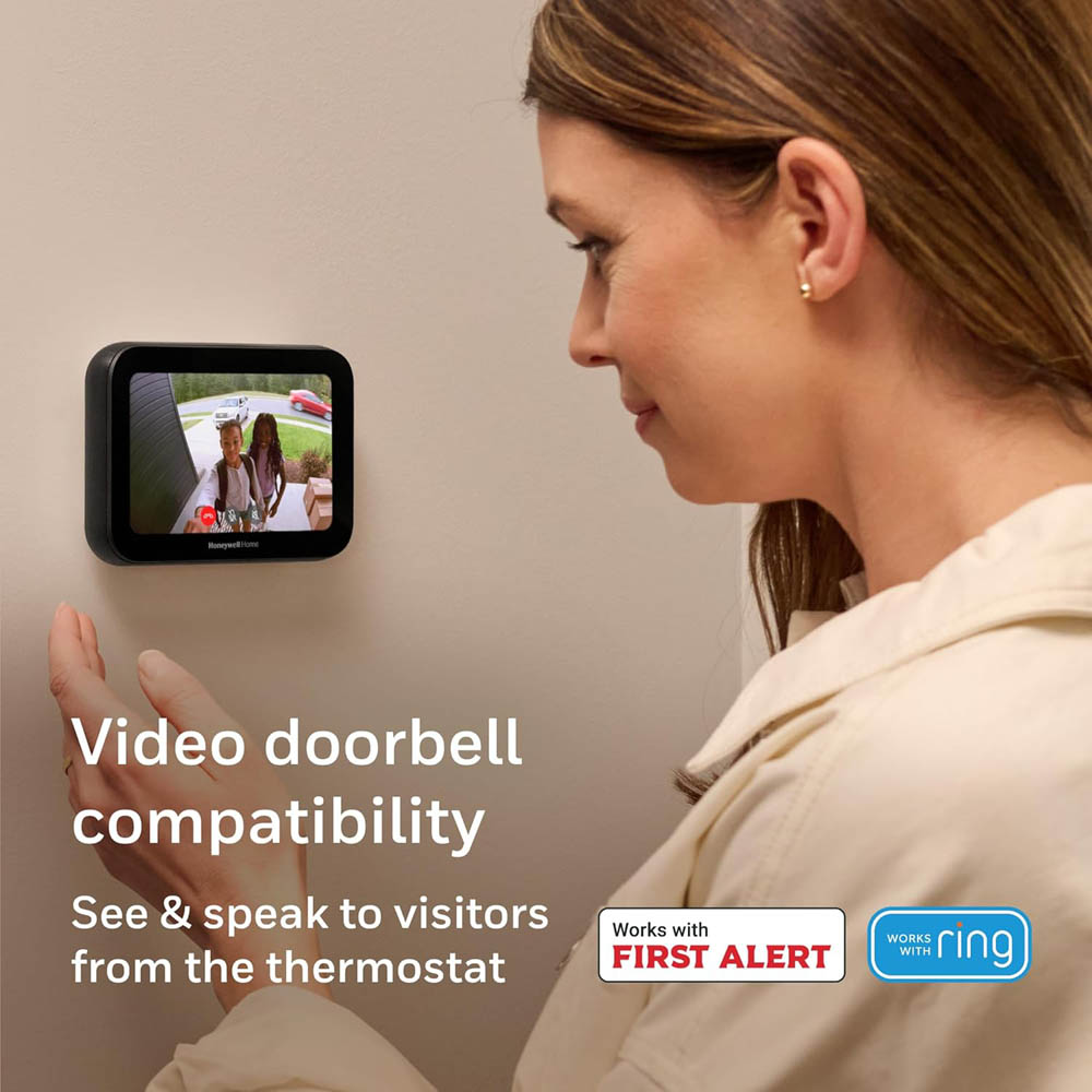 Honeywell Home X8S Smart Thermostat with Wireless Room Sensor, Black - X8VWF10B - Image 7